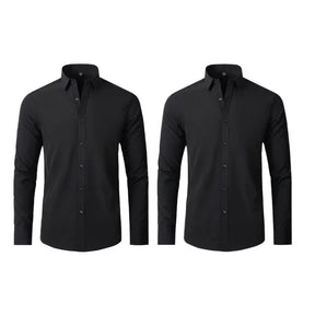 COMPRE 1 LEVE 2 | Camisa Social Ultra Elastech Anti amassados