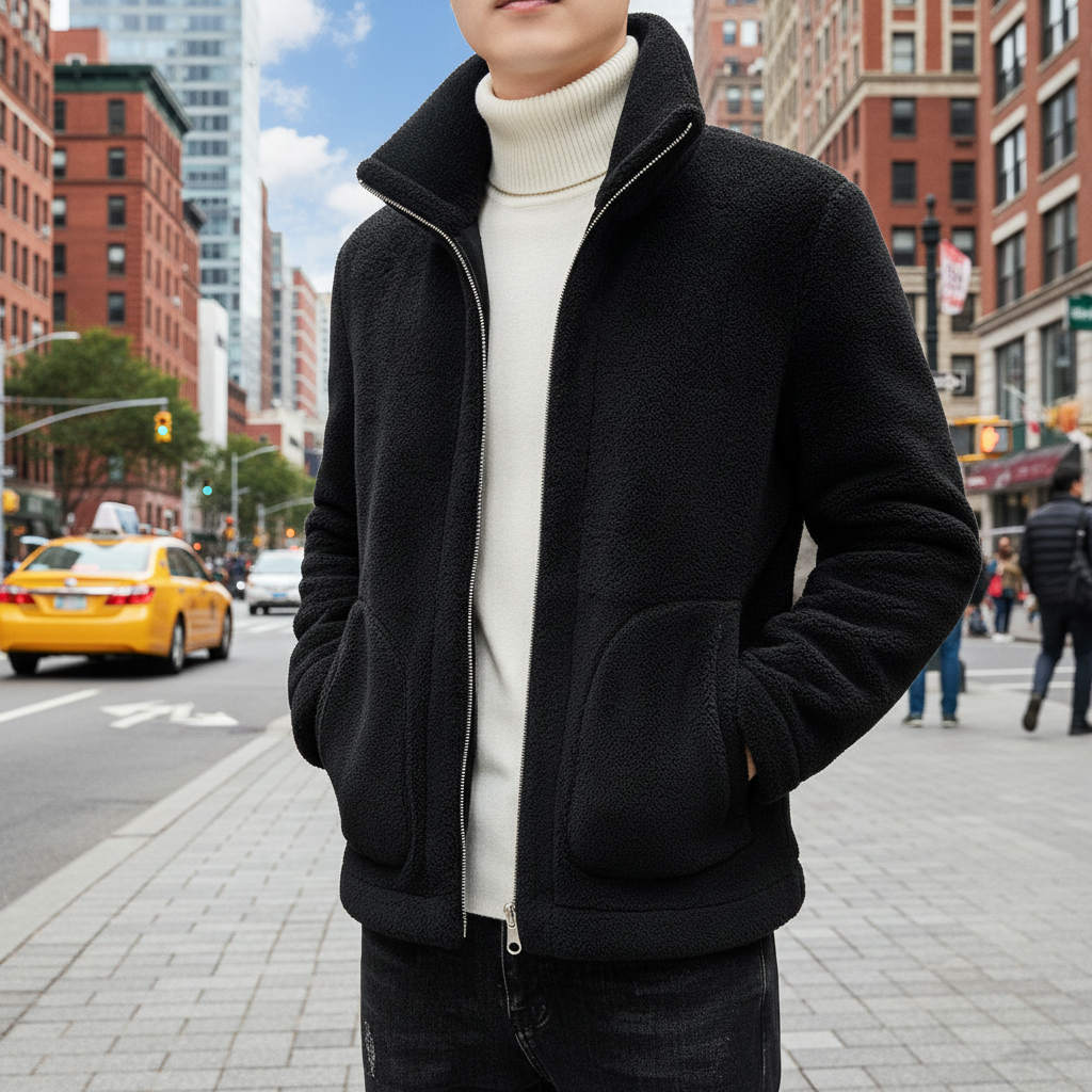 Jaqueta de Veludo Dravon