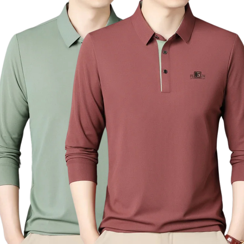 Pague 1 Leve 2 - Camisa Polo Manga Longa Detroit