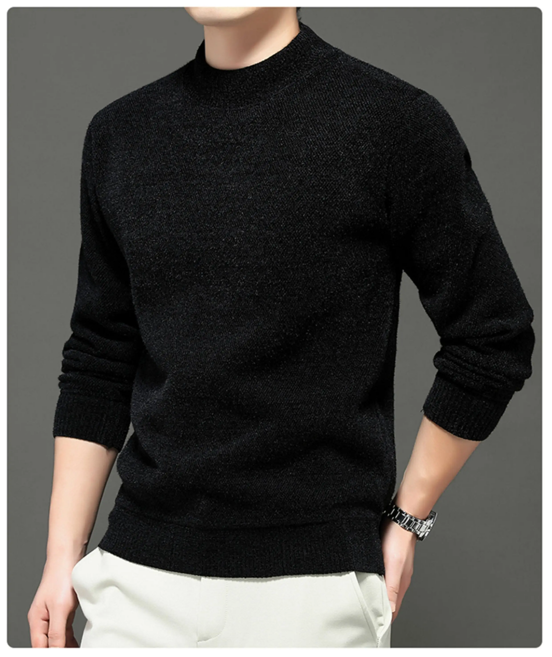 Suéter Masculino Cenvor – Estilo e Conforto no Inverno