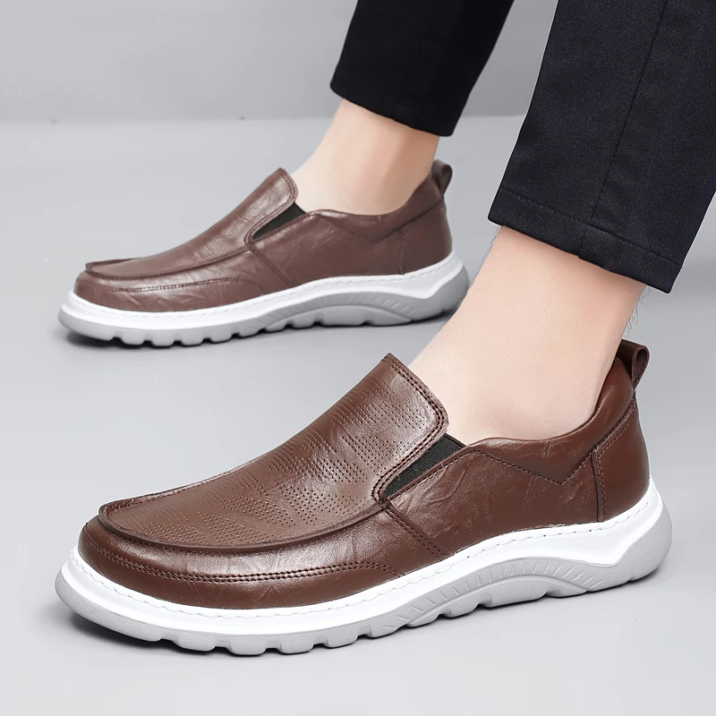 Mocassim de Couro Britânico