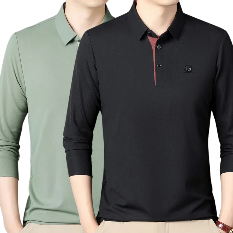 Pague 1 Leve 2 - Camisa Polo Manga Longa Detroit