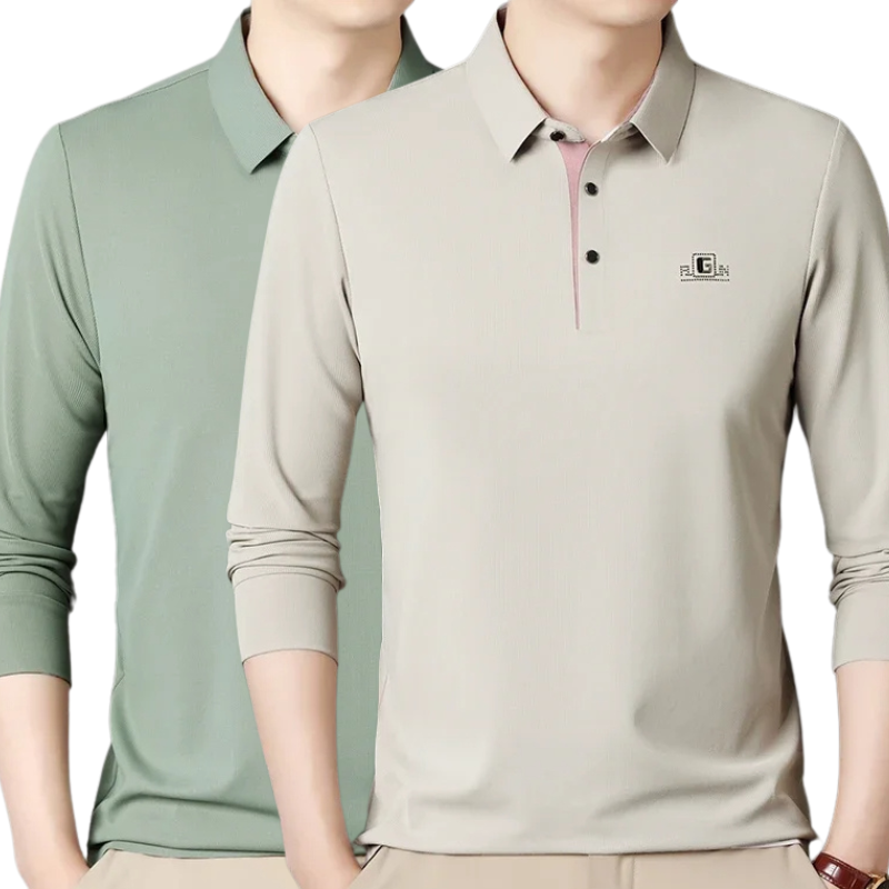 Pague 1 Leve 2 - Camisa Polo Manga Longa Detroit