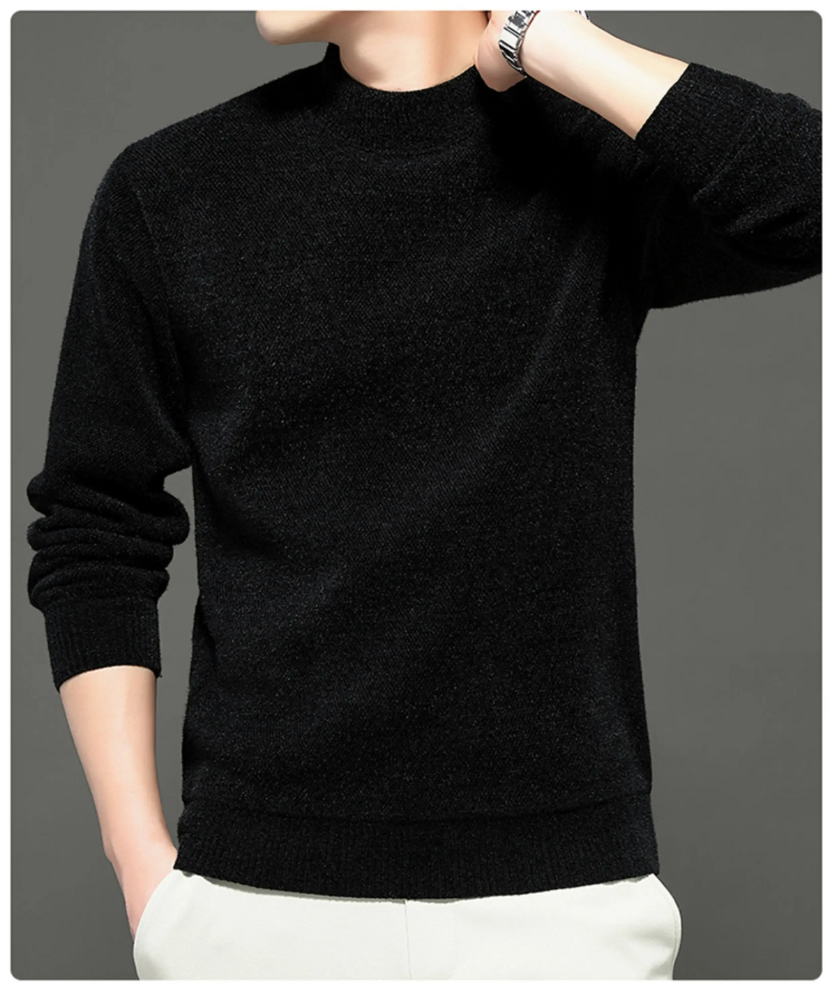 Suéter Masculino Cenvor – Estilo e Conforto no Inverno