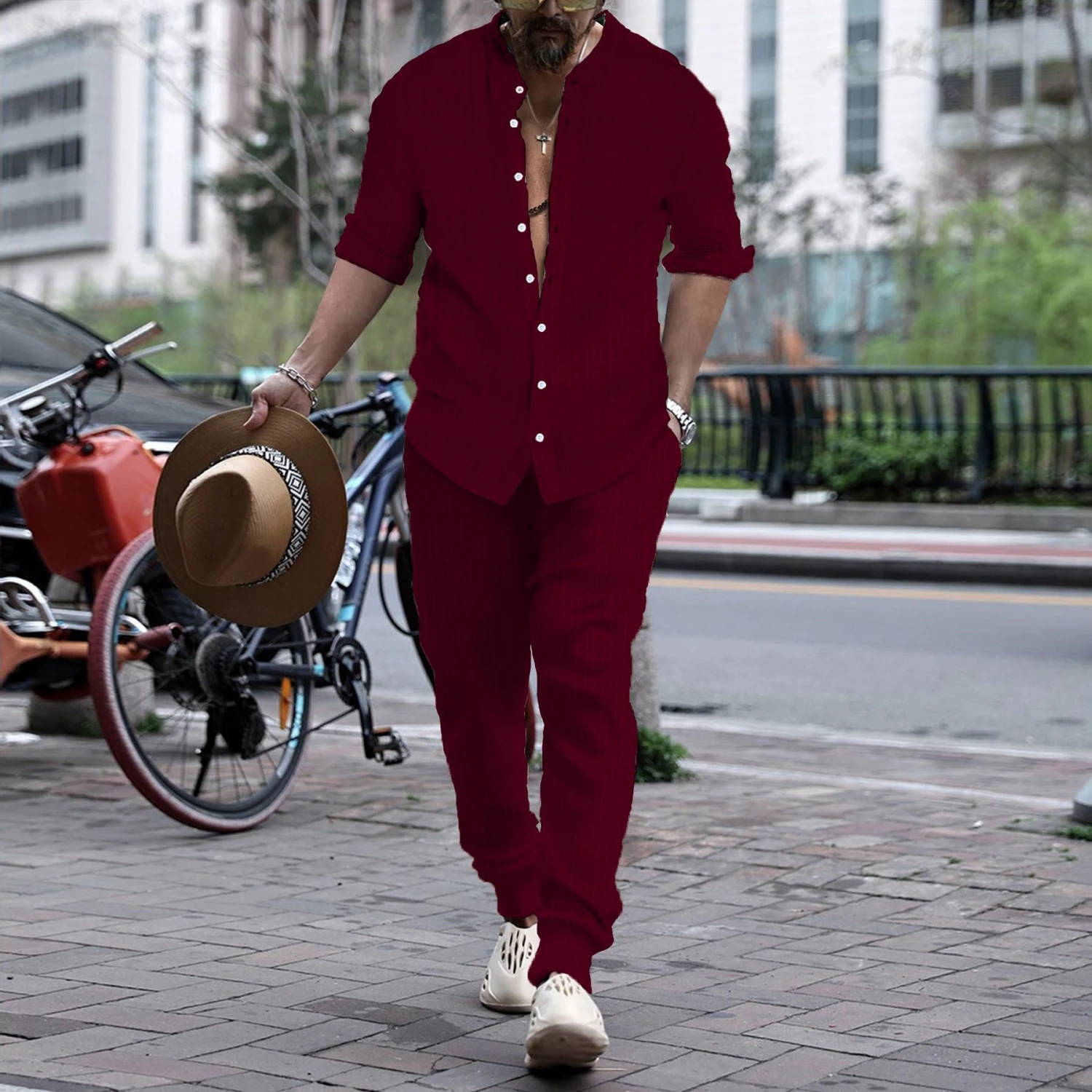 Pague 1 Leve 3 | Conjunto de Linho Brisa do Mar | Ano Novo 2026