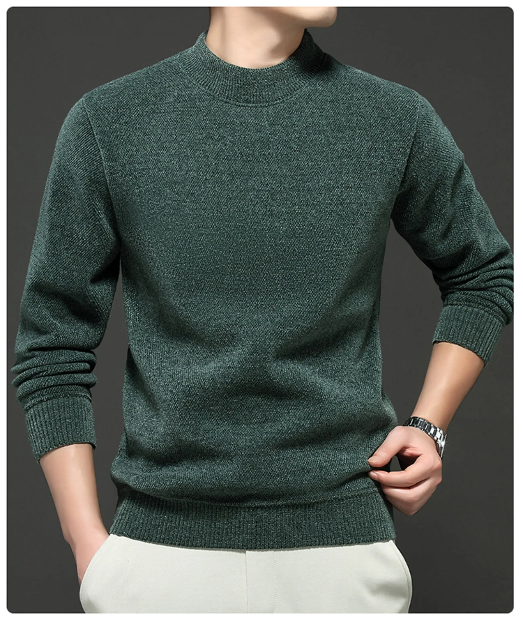 Suéter Masculino Cenvor – Estilo e Conforto no Inverno