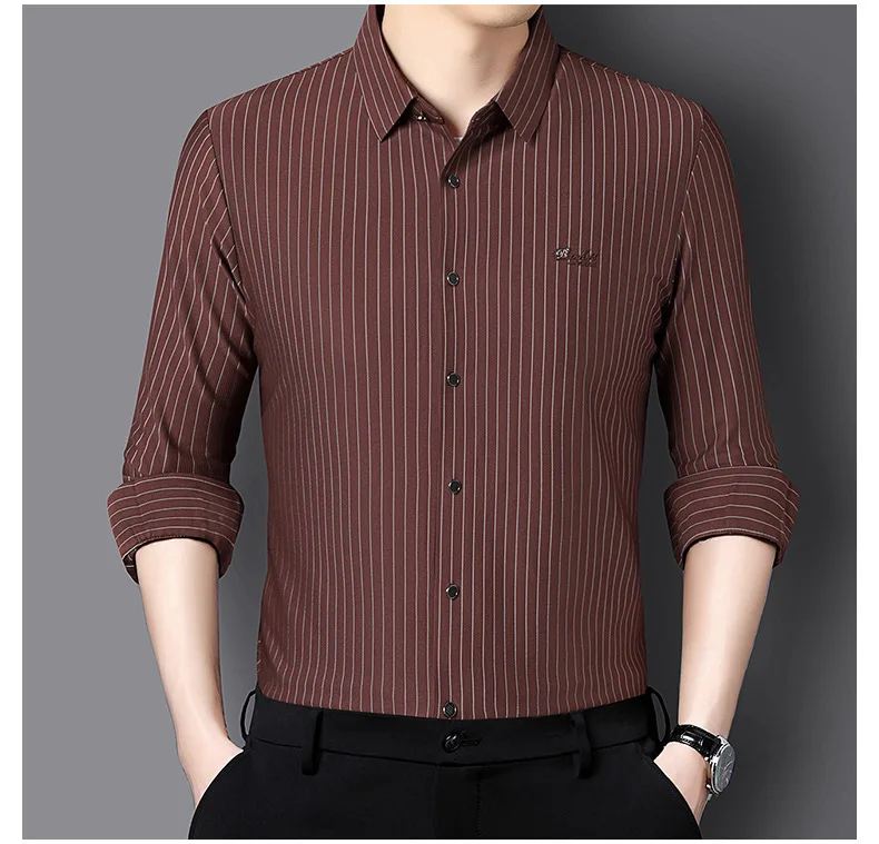 Camisa Social Masculina de Lã – Estilo e Conforto Premium