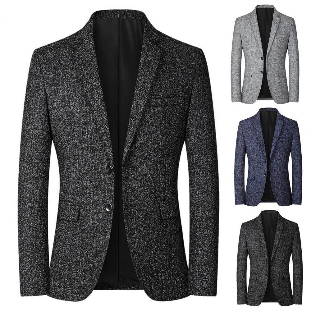 Blazer de Lã Masculino - Thomas Shaner™
