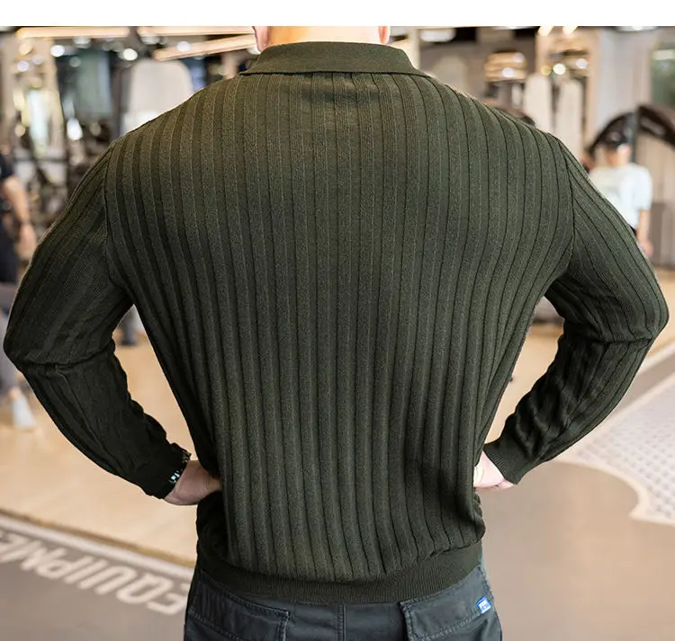 Camisa Polo Infinity Zip – Elegância e Conforto no Outono/Inverno