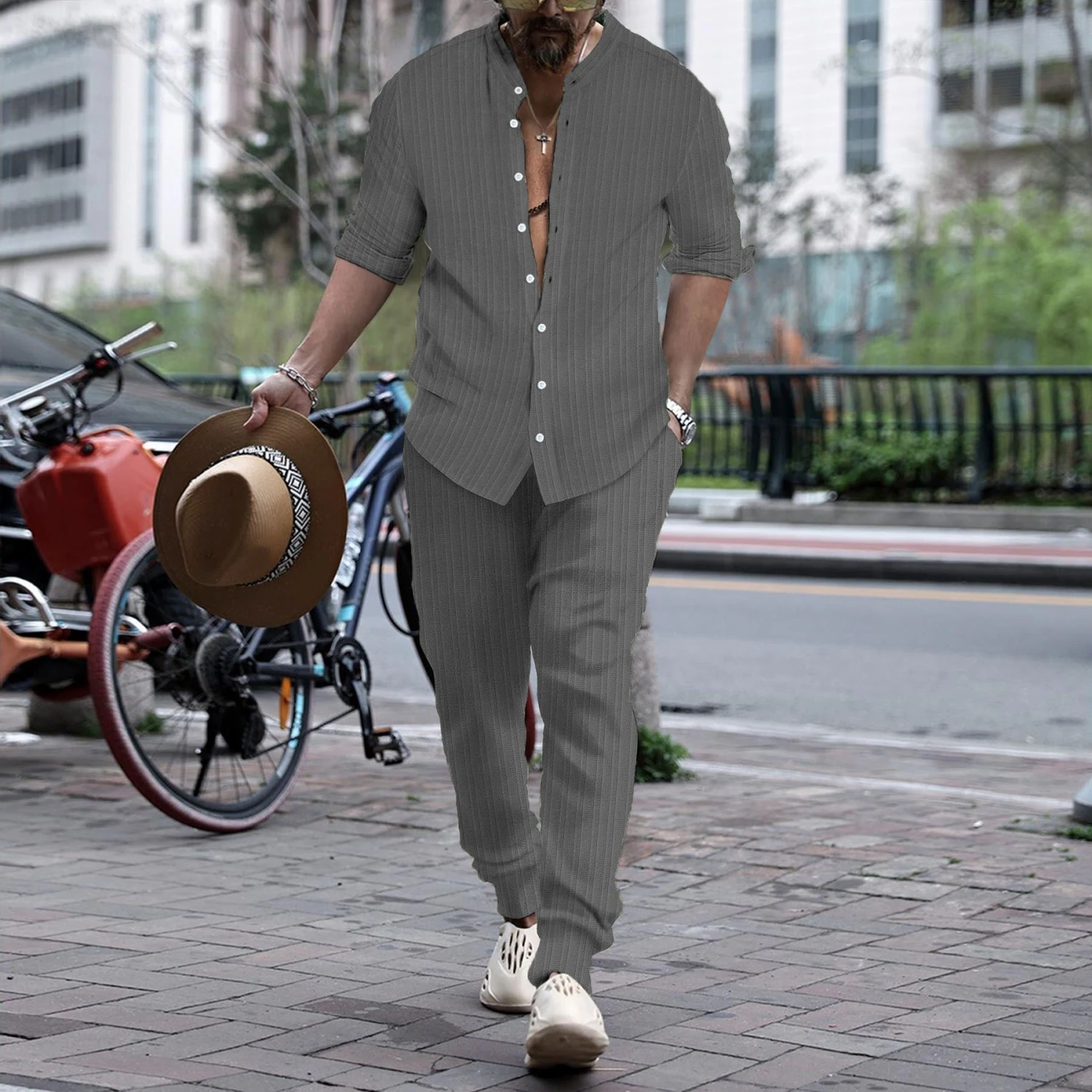 Pague 1 Leve 3 | Conjunto de Linho Brisa do Mar | Ano Novo 2026