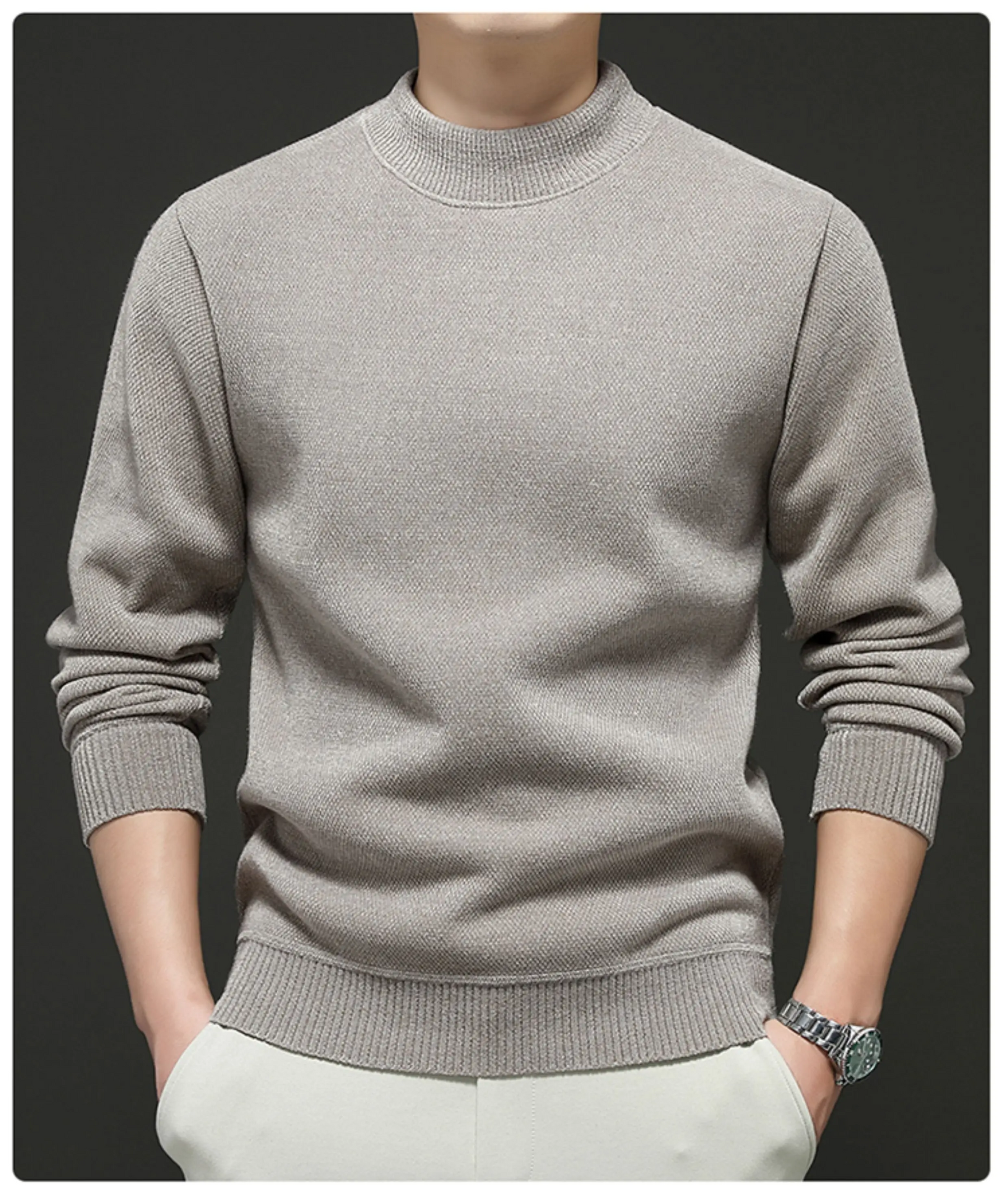 Suéter Masculino Cenvor – Estilo e Conforto no Inverno