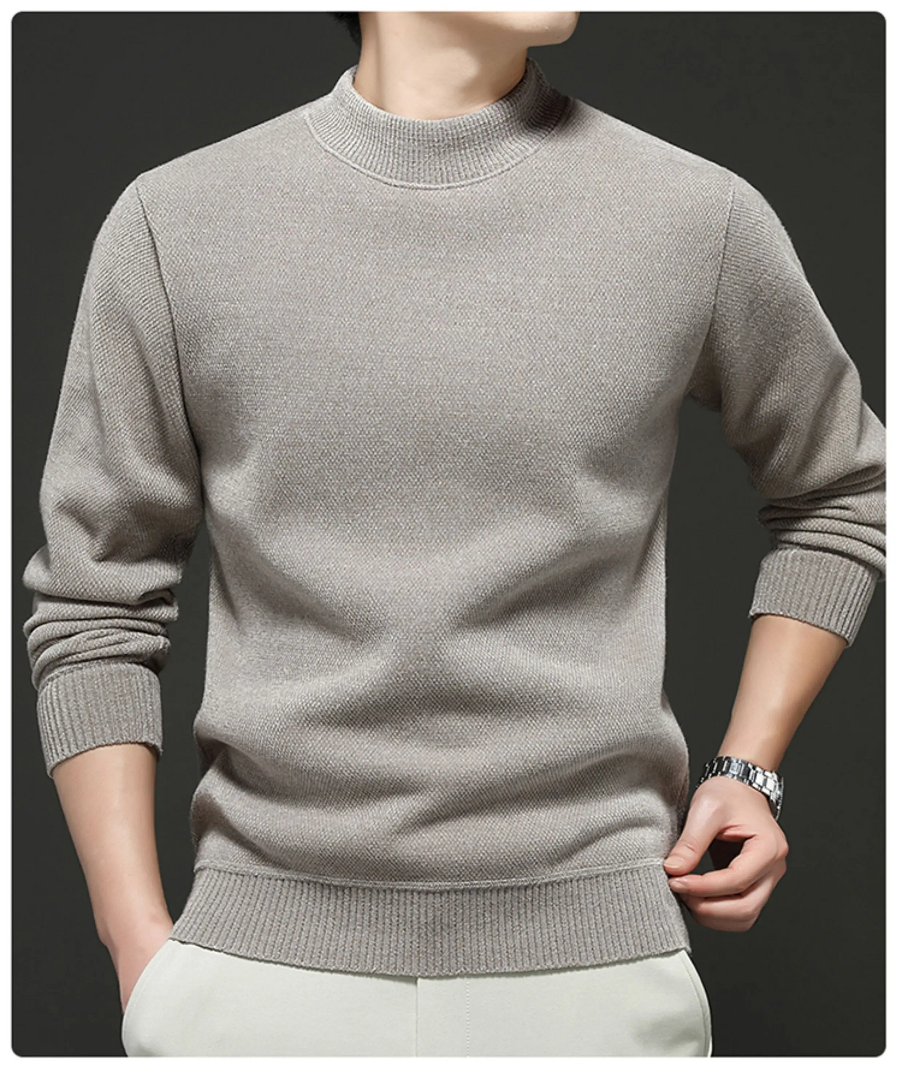 Suéter Masculino Cenvor – Estilo e Conforto no Inverno