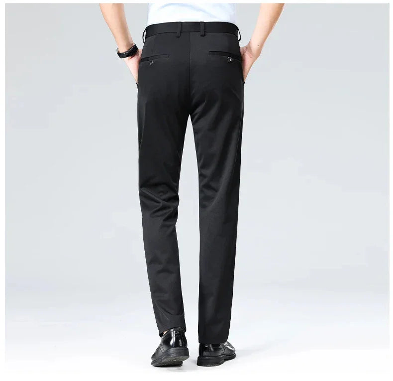 Frete Grátis | Calça Social Clássica Alfaiataria + Cinto Social Couro