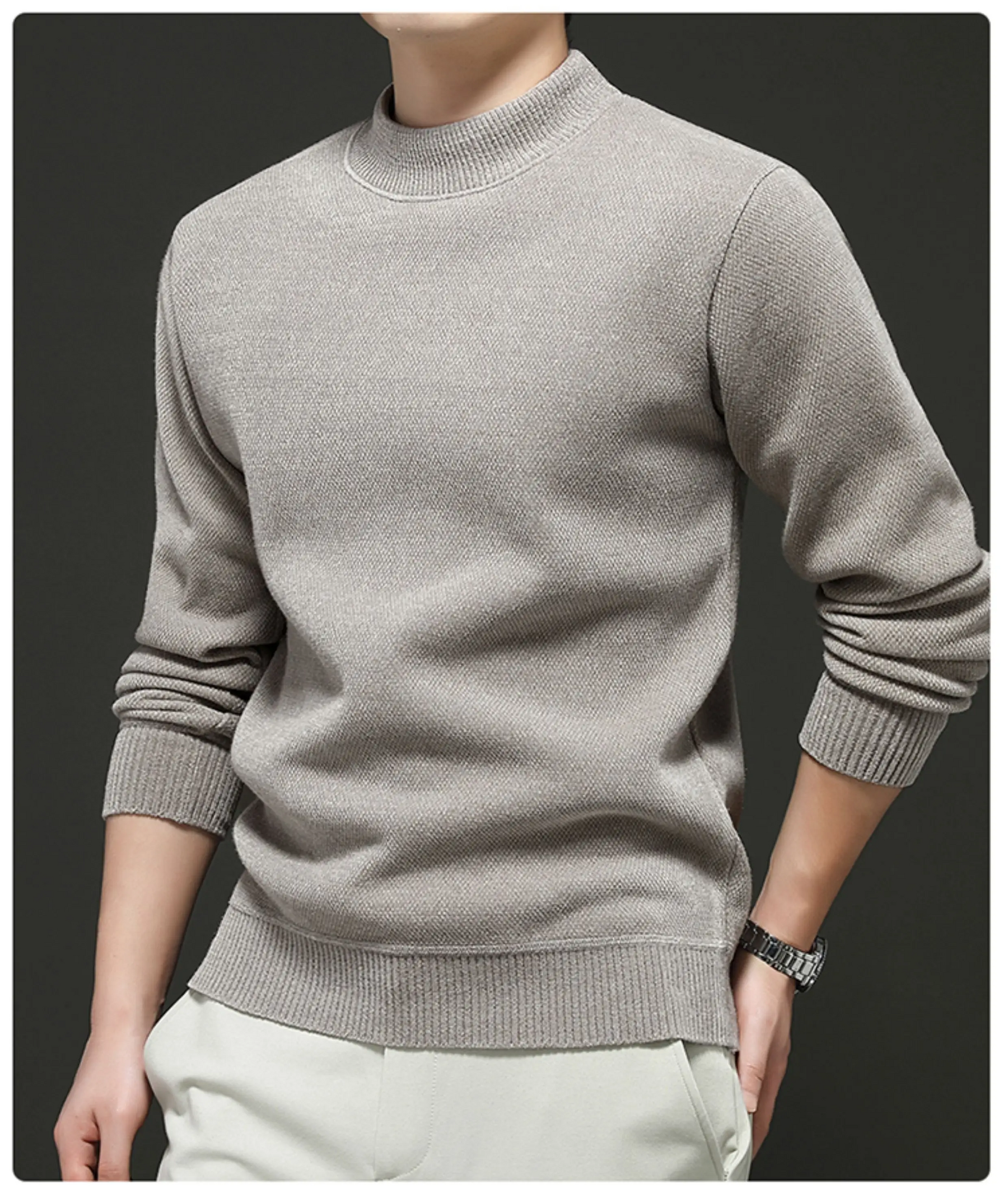 Suéter Masculino Cenvor – Estilo e Conforto no Inverno