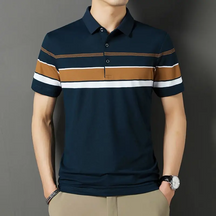 Polo Masculina Torvik – Estilo Inglês e Conforto Casual