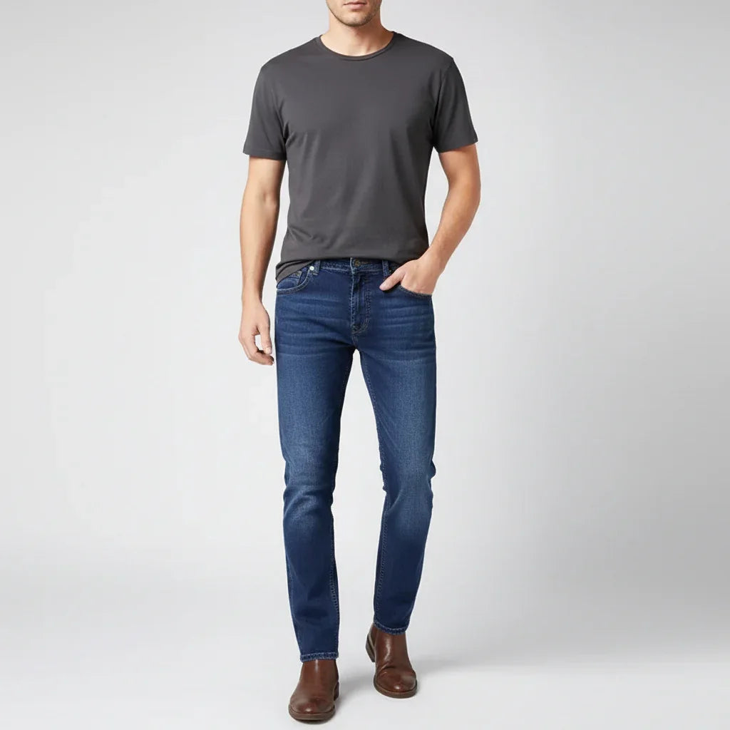 Pague 2 Leve 4 | Calça Jeans® Classic + cinto de Brinde