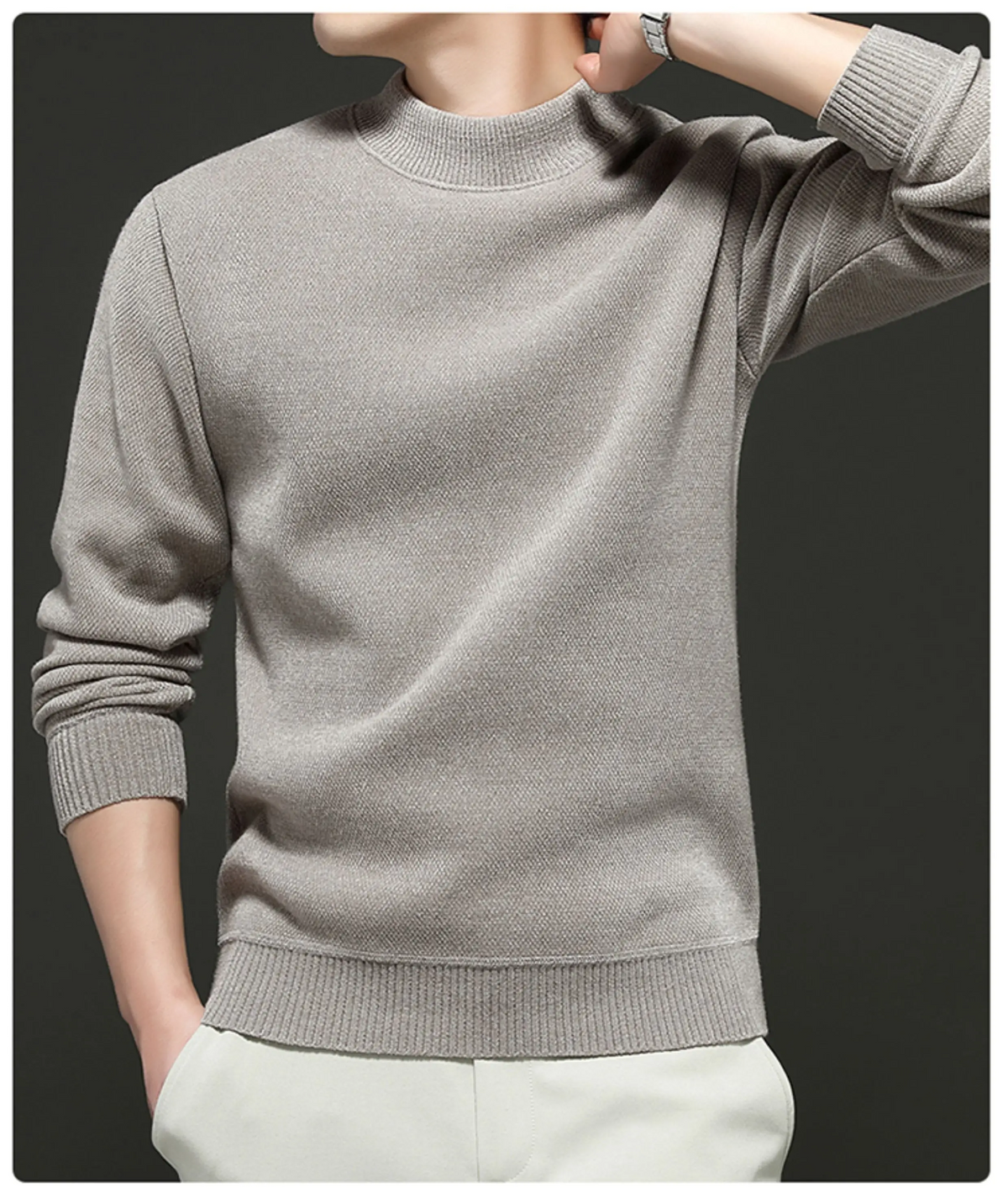 Suéter Masculino Cenvor – Estilo e Conforto no Inverno