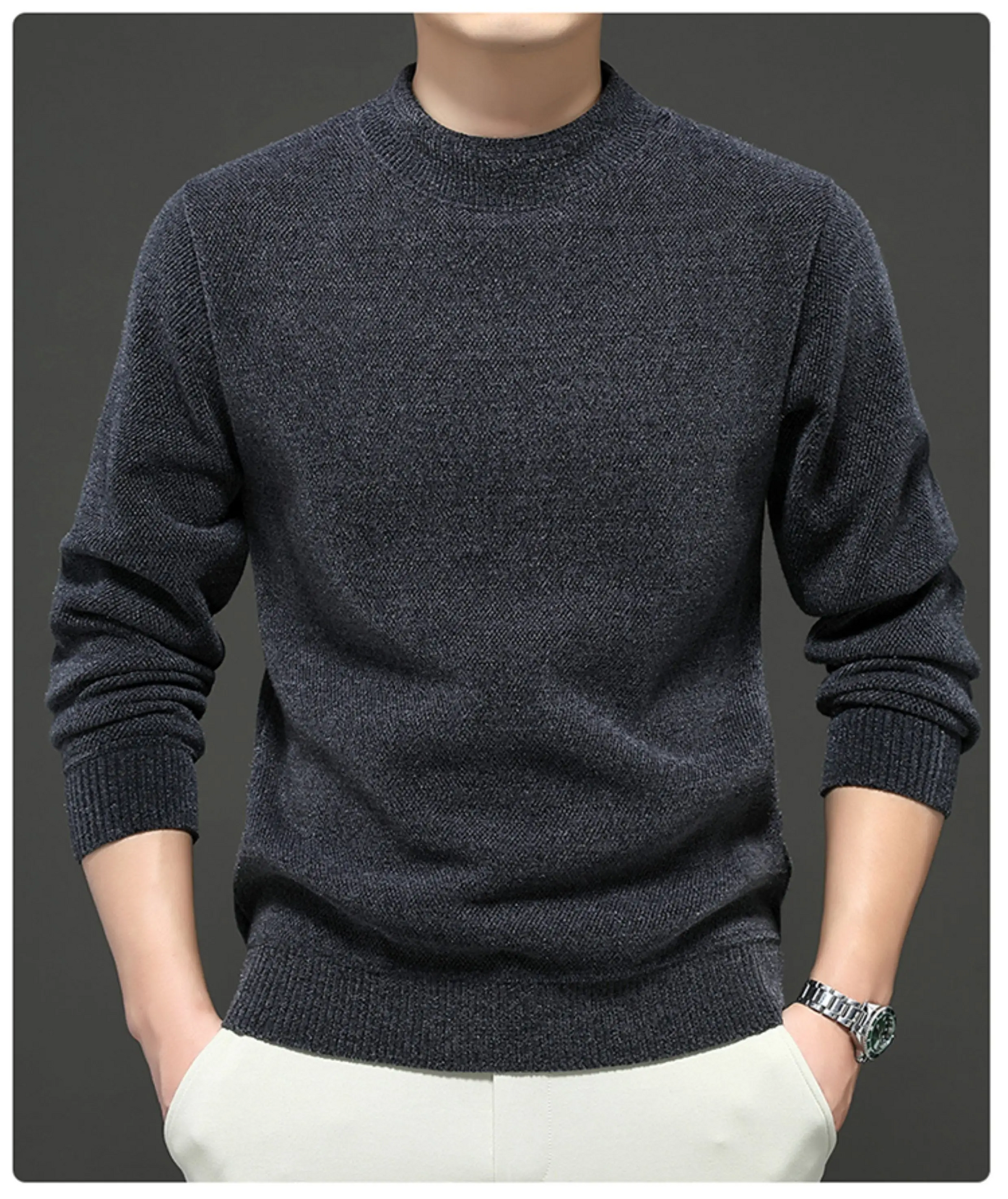 Suéter Masculino Cenvor – Estilo e Conforto no Inverno