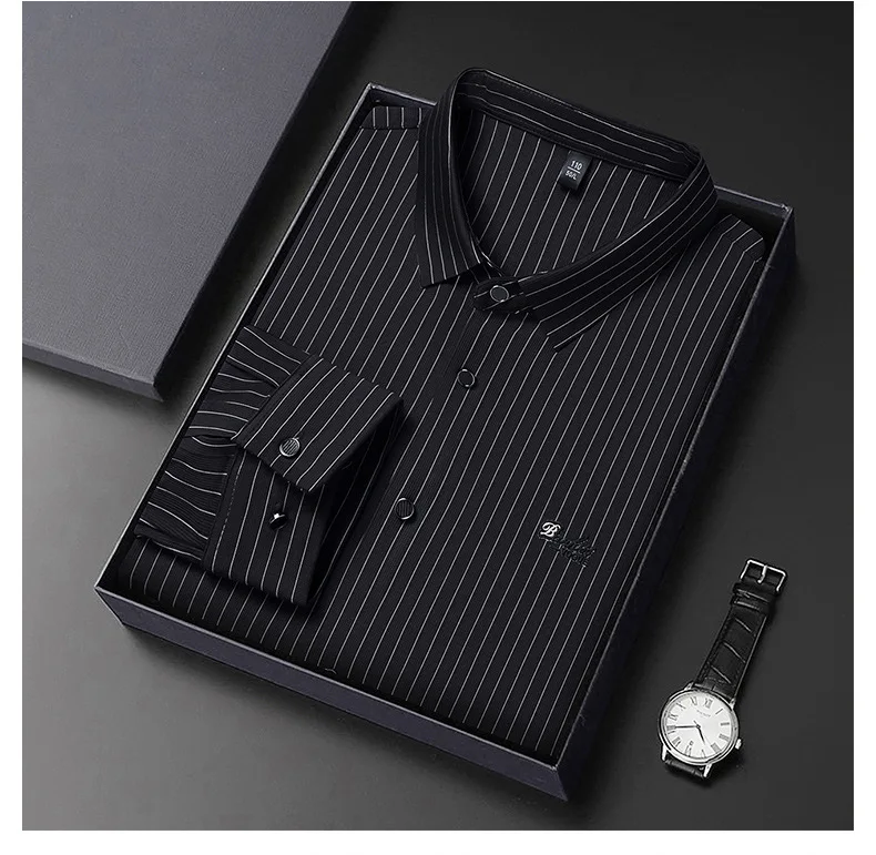 Camisa Social Masculina de Lã – Estilo e Conforto Premium