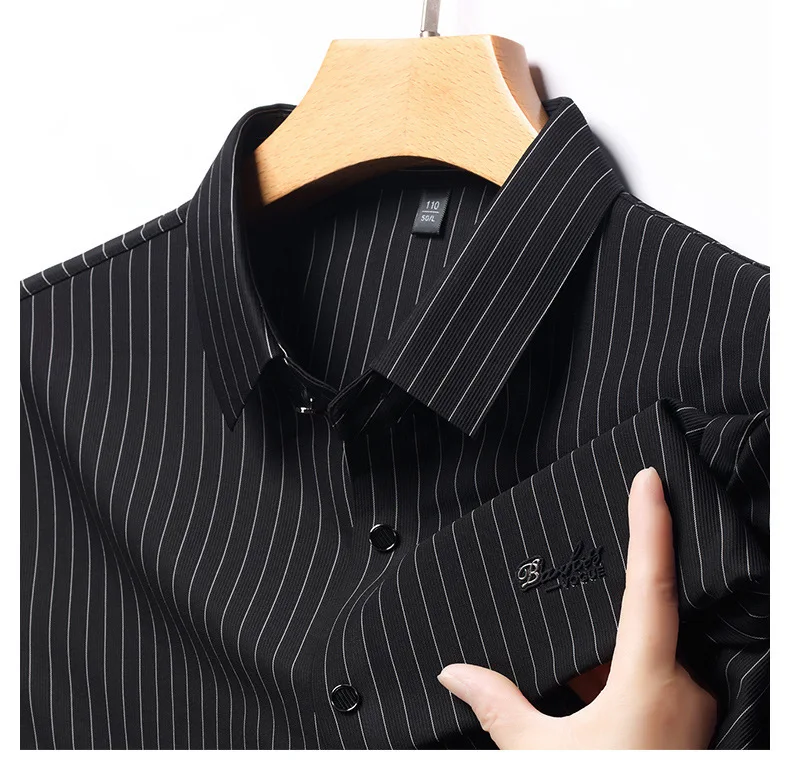 Camisa Social Masculina de Lã – Estilo e Conforto Premium