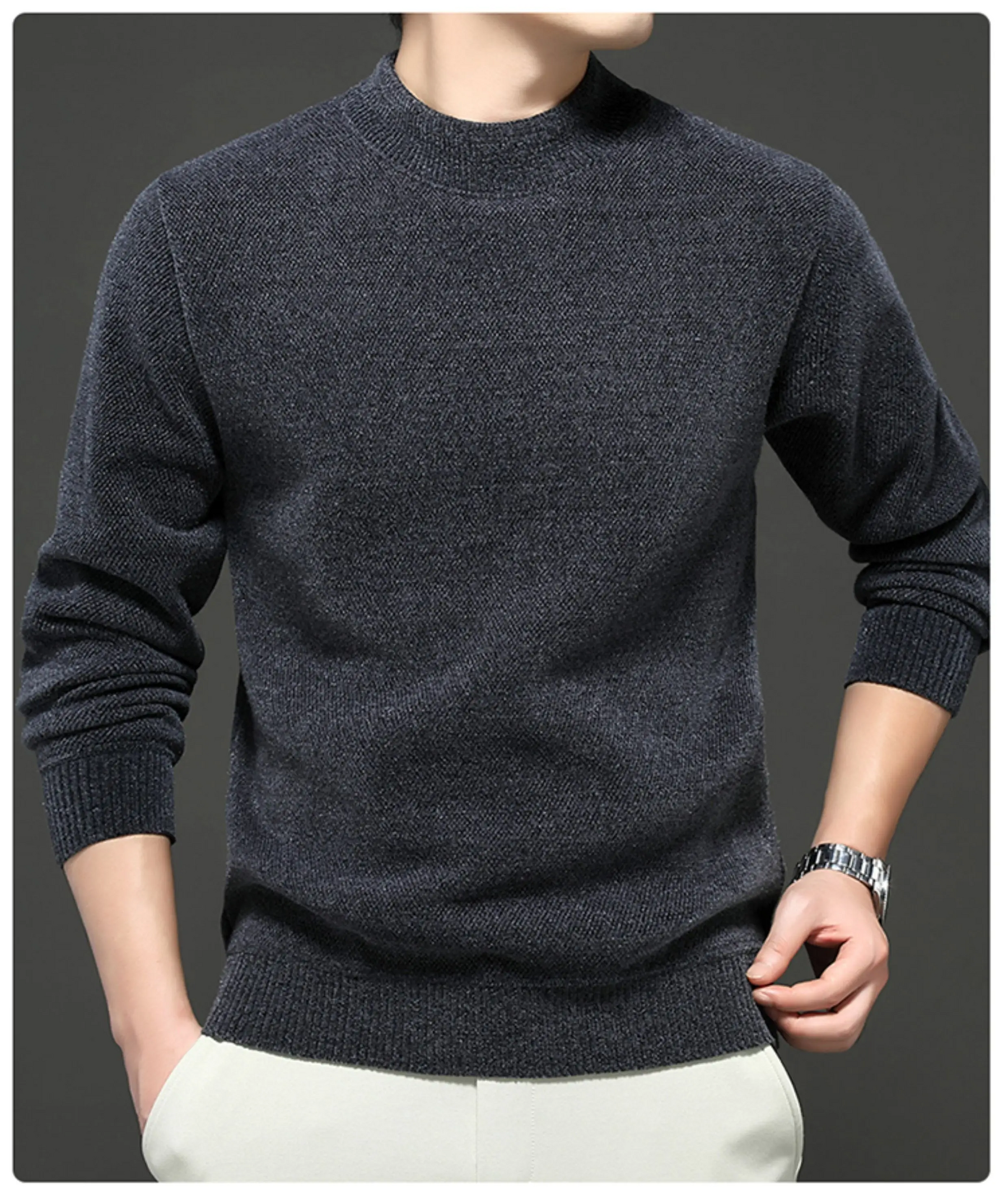 Suéter Masculino Cenvor – Estilo e Conforto no Inverno