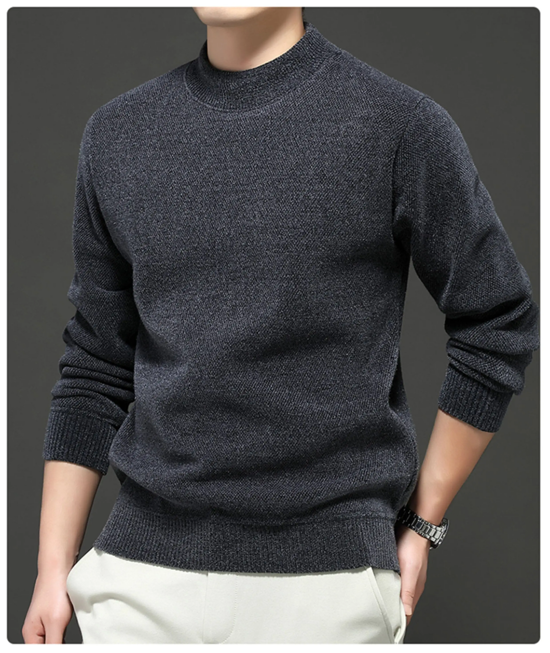 Suéter Masculino Cenvor – Estilo e Conforto no Inverno