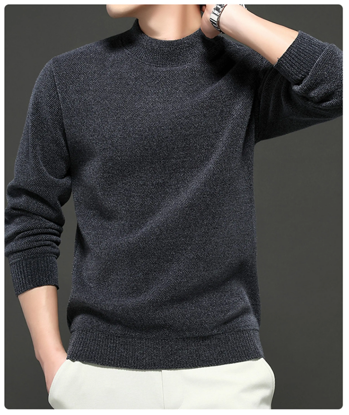 Suéter Masculino Cenvor – Estilo e Conforto no Inverno