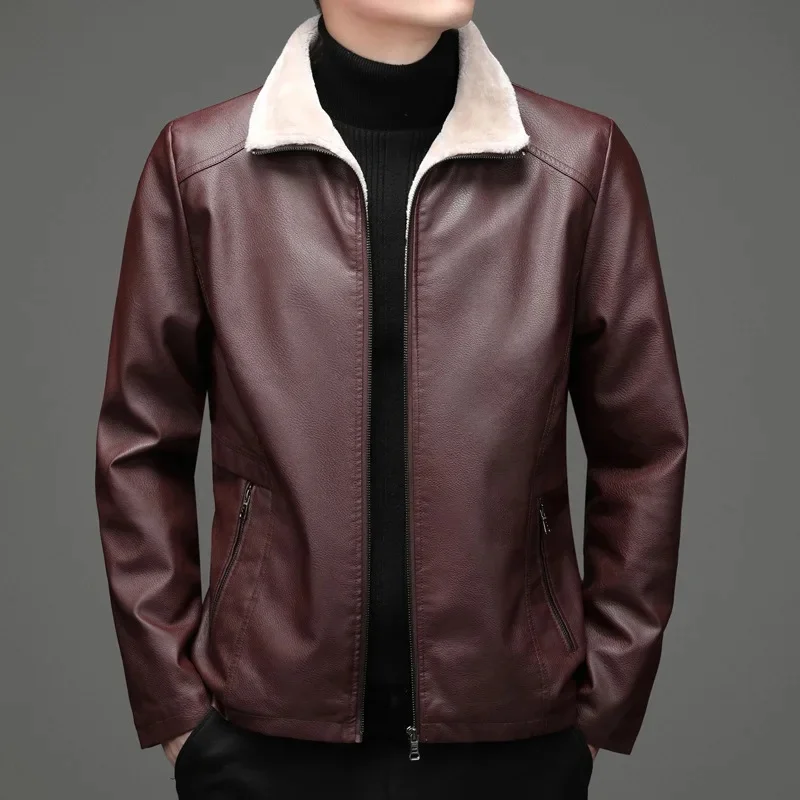 Jaqueta de Couro Legitimo Talvor