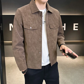 Jaqueta de Camurça Duster – Estilo Americano