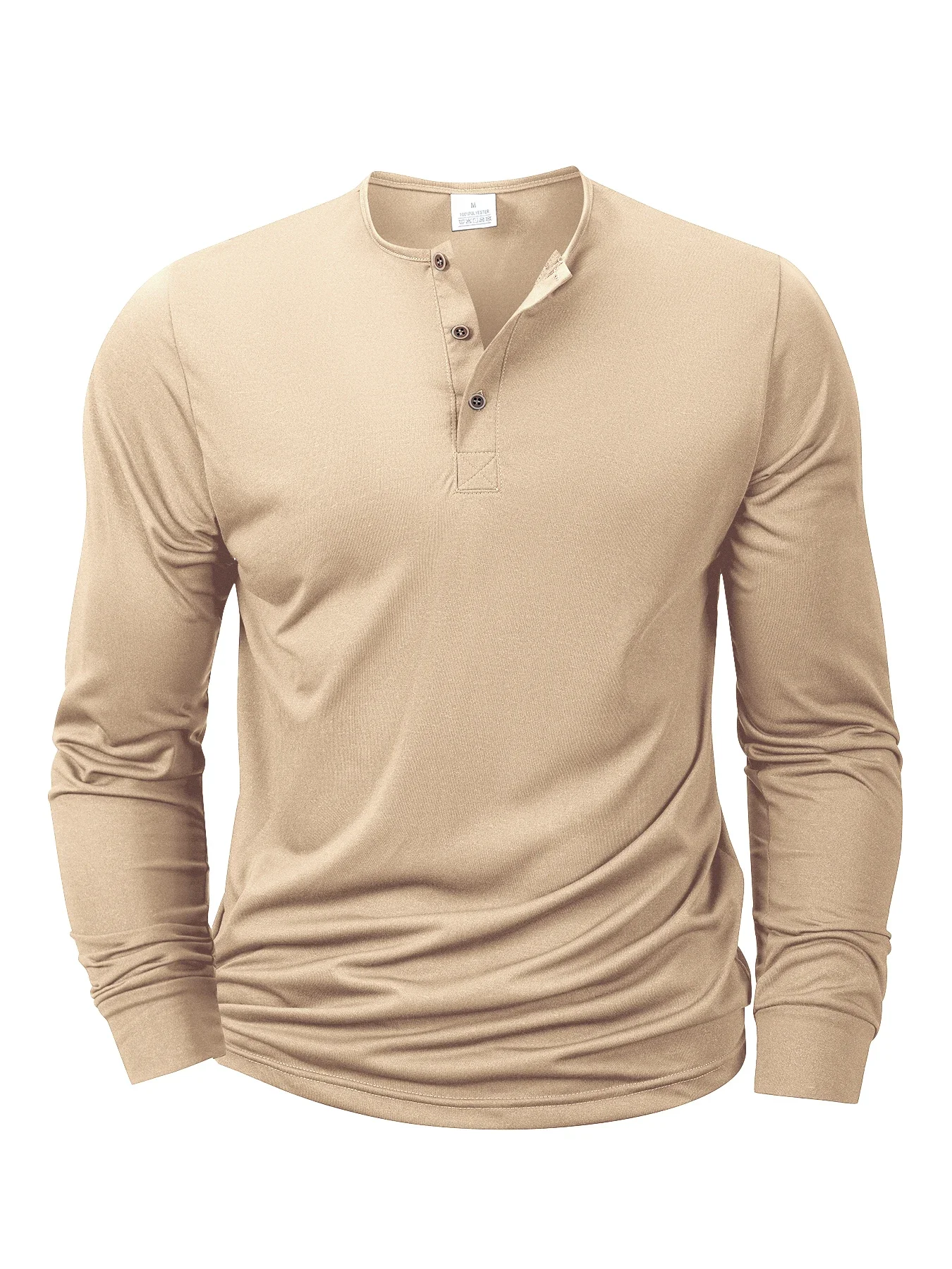 Camisa Manga Longa Henley Prime