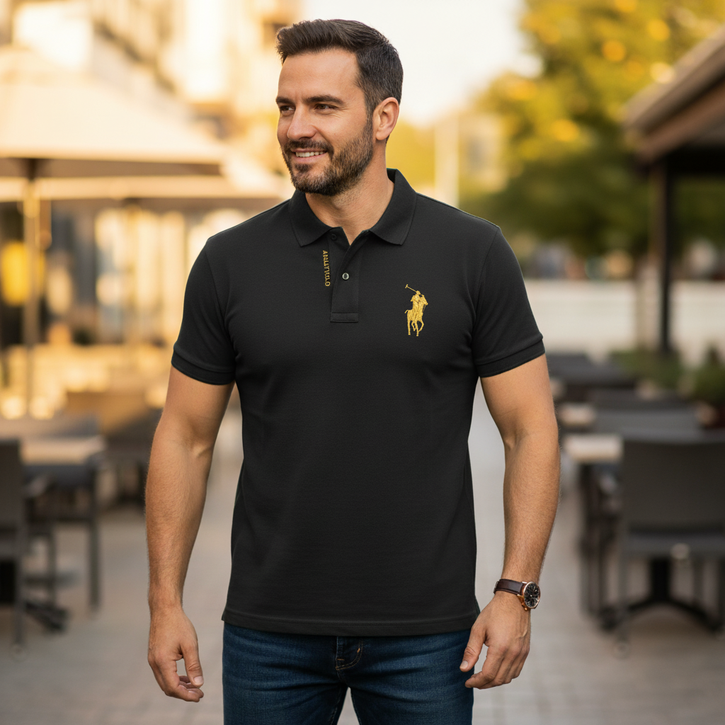 Compre 1 Leve 4 | Camisa Polo Ralph® + Relogio de Brinde