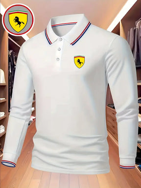 Pague 1 Leve 2 - Camisa Polo Manga Longa Ferrari