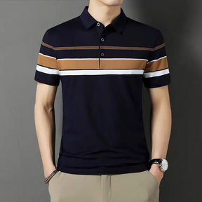 Polo Masculina Torvik – Estilo Inglês e Conforto Casual