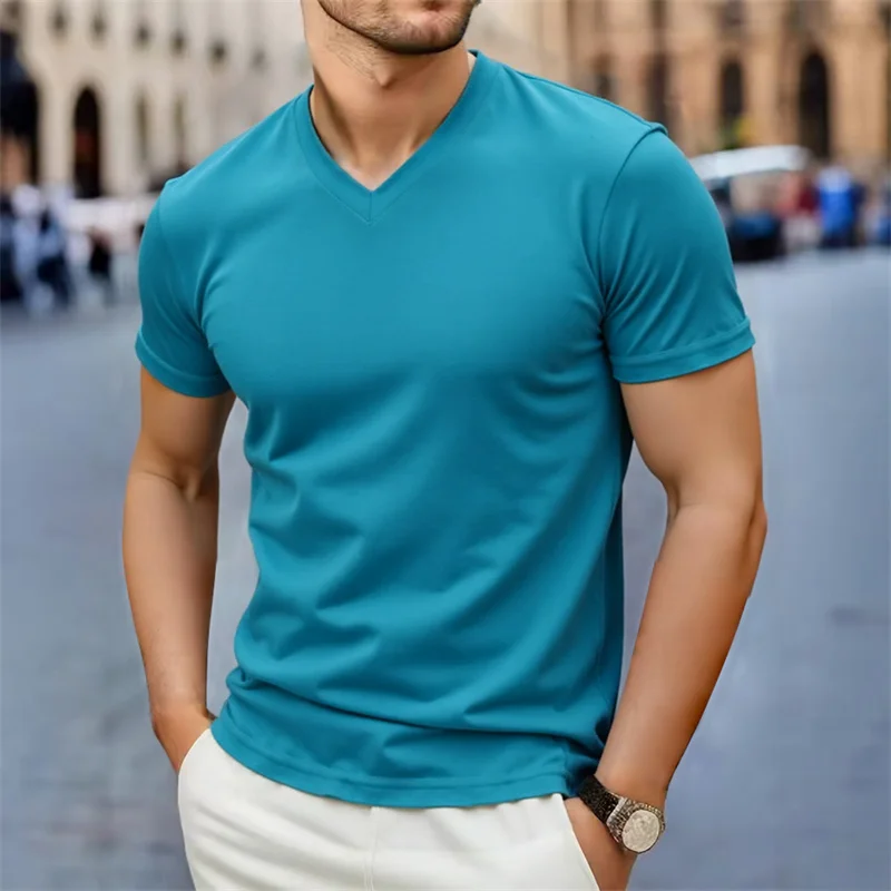 Camiseta Masculina Basica – Ruvek 2025