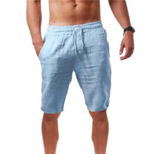 Bermudas Masculinas de Linho – Verão & Fitness