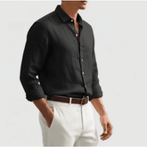 Camisa Masculina de Linho – Lume