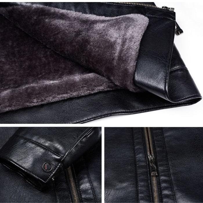 Jaqueta de Couro Masculina Europa - Loja Arantes