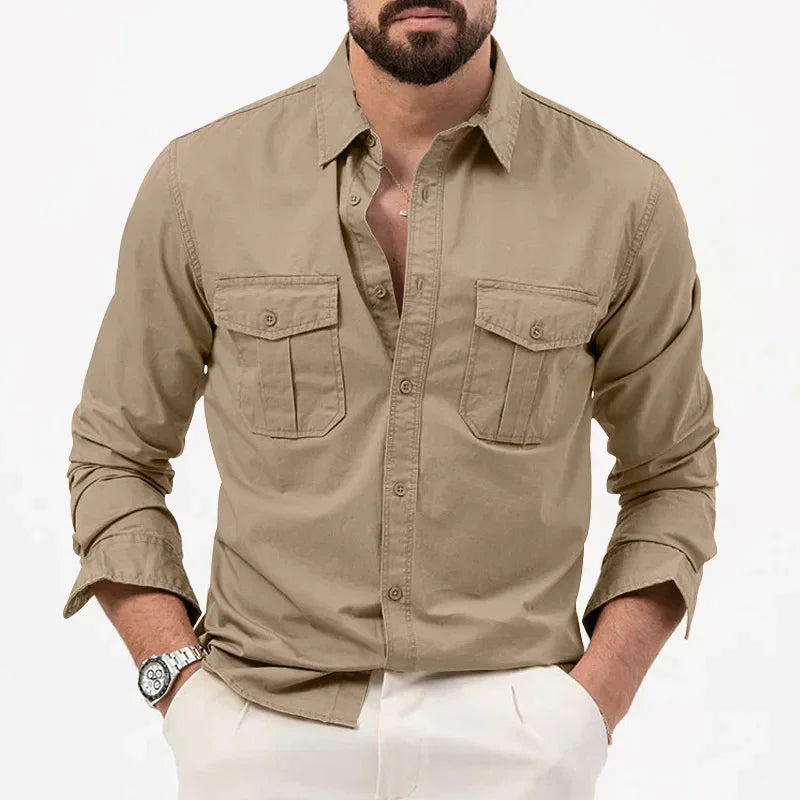 Camisa Cargo Manga Longa Elite