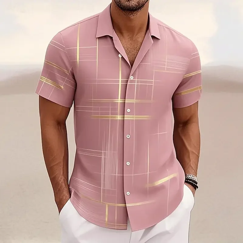 Camisa Masculina Bravik – Estilo Casual e Moderno