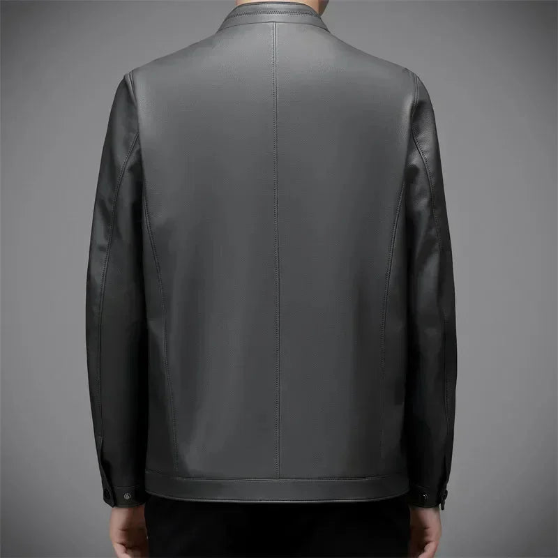 Frete Grátis - Jaqueta de Couro Slim Italian [ULTIMO DIA DE PROMOÇÃO] - Loja Arantes