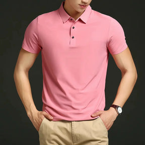 Camisa Polo Tech - Tecido anti suor + Relogio de Brinde