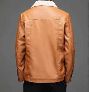 Jaqueta de Couro Legitimo Talvor