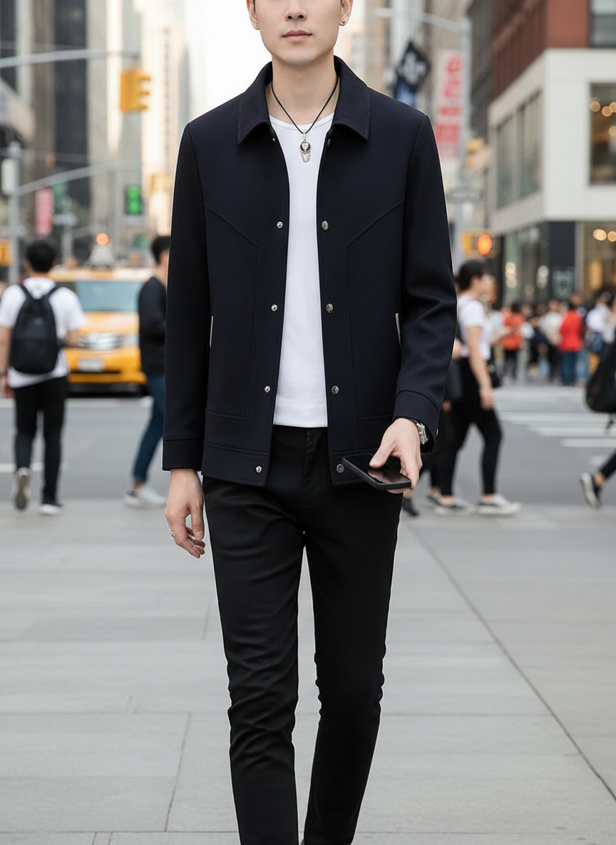 Blazer Masculino Jasper – Estilo e conforto em uma peça!