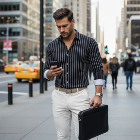 Camisa Masculina de Linho – Solara