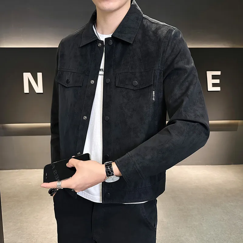 Jaqueta de Camurça Duster – Estilo Americano