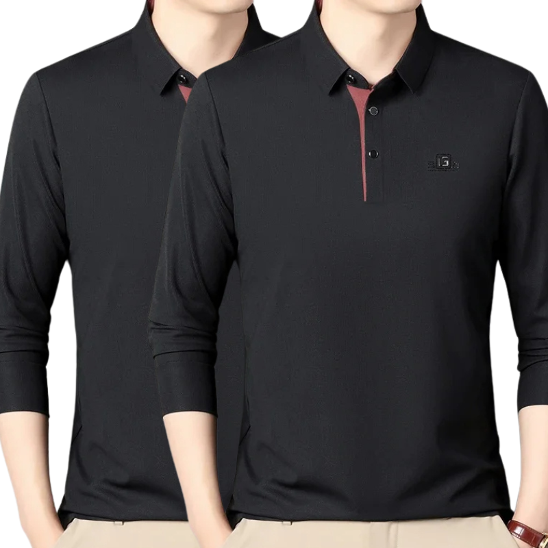 Pague 1 Leve 2 - Camisa Polo Manga Longa Detroit