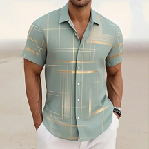 Camisa Masculina Bravik – Estilo Casual e Moderno