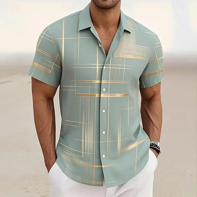 Camisa Masculina Bravik – Estilo Casual e Moderno