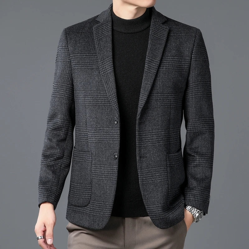 Blazer Em Alfaiataria Oxford Classic