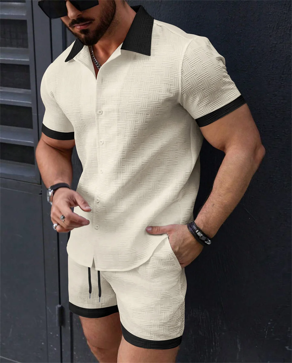 Conjunto Masculino de Verão – Estilo, Conforto e Frescor